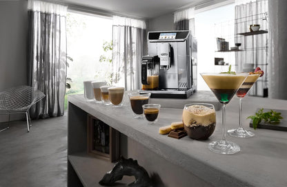 De'Longhi PrimaDonna Elite Experience ECAM656.85.MS Automatic Coffee Machine Silver