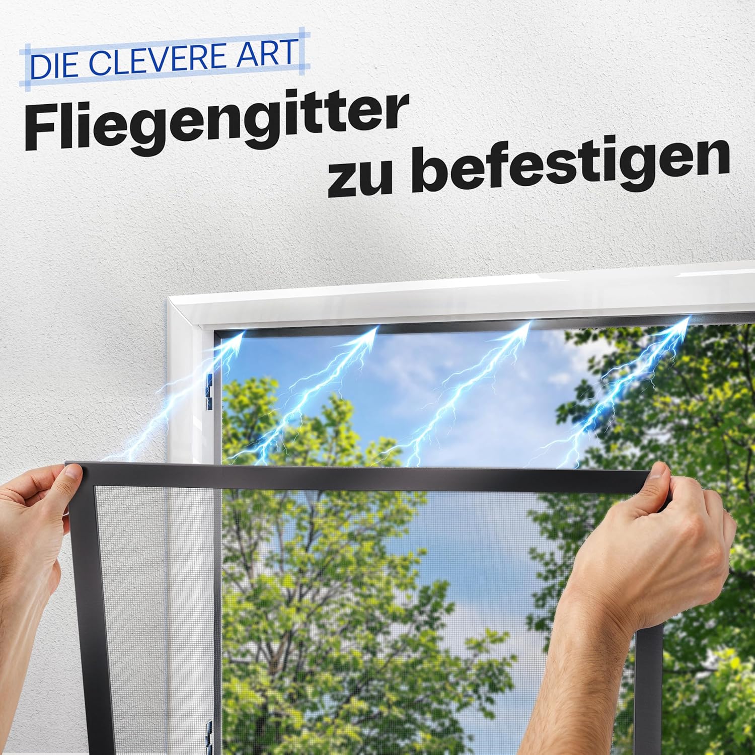 Strong Self-Adhesive Magnet Tape Set A+B 2-8m for Screens