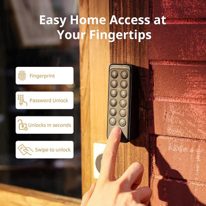 SwitchBot Waterproof Fingerprint Keypad Touch for Smart Lock