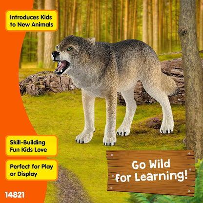 Schleich Wild Life 14821 Wolf Figurine