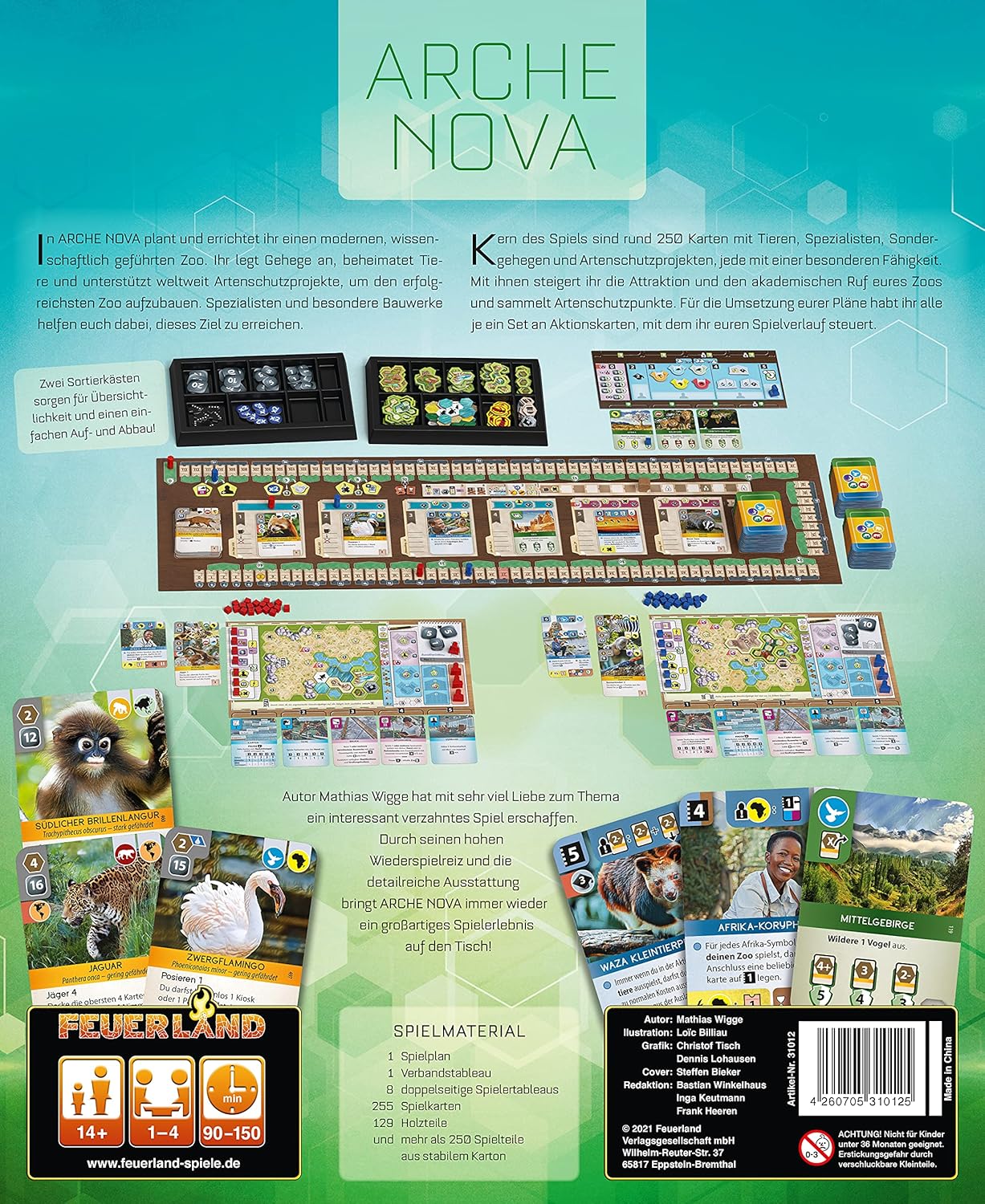 Feuerland Spiele Arch Nova (Spiel)
