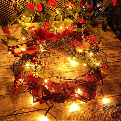 YUCHOI LED Christmas Fairy String Lights 10m 100 LED