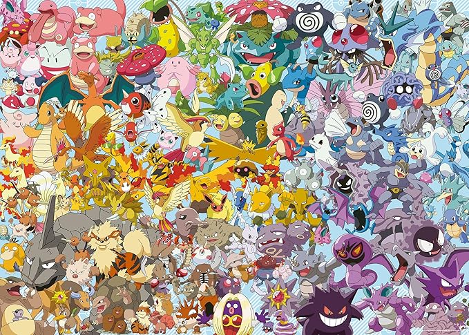 Ravensburger Pokémon Challenge 1000-Piece Puzzle for Adults and Children