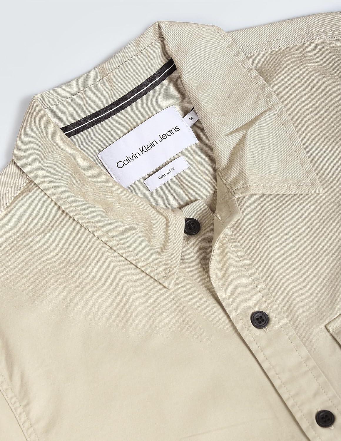 Calvin Klein Men's Casual Shirt – Slim Fit Cotton, Classic Colors - Gomix Brands Outlet