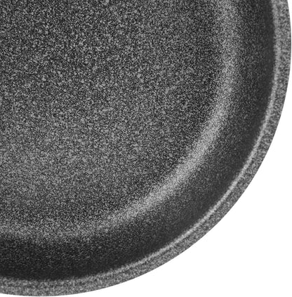 Sitram 715394 20 cm Black Aluminum Frying Pan – Induction Ready