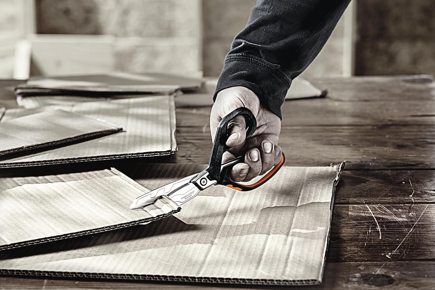 Fiskars PowerArc High-Performance 21cm Ergonomic Steel Heavy-Duty Shear