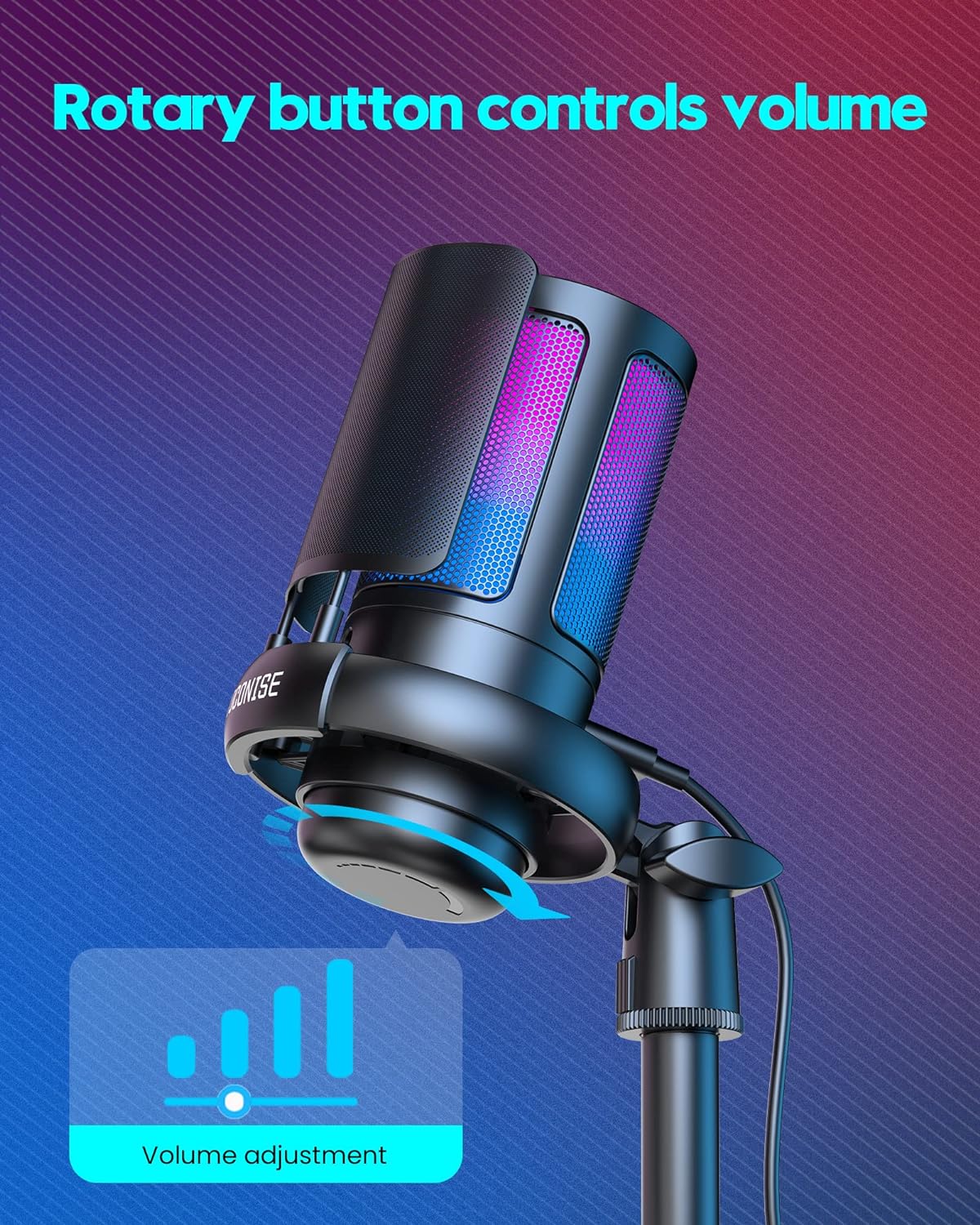 COCONISE ME6S USB Gaming Condenser Microphone