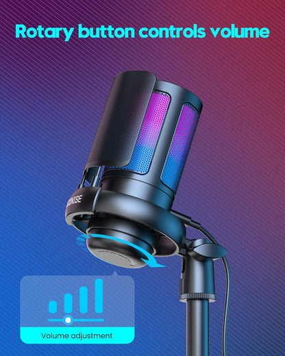 COCONISE ME6S USB Gaming Condenser Microphone