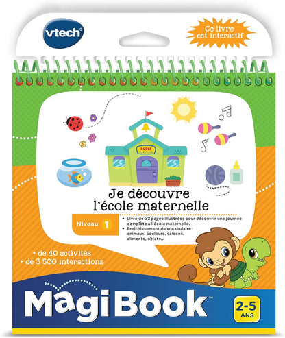 VTech MagiBook Interactive Learning Book Starter Pack Pink