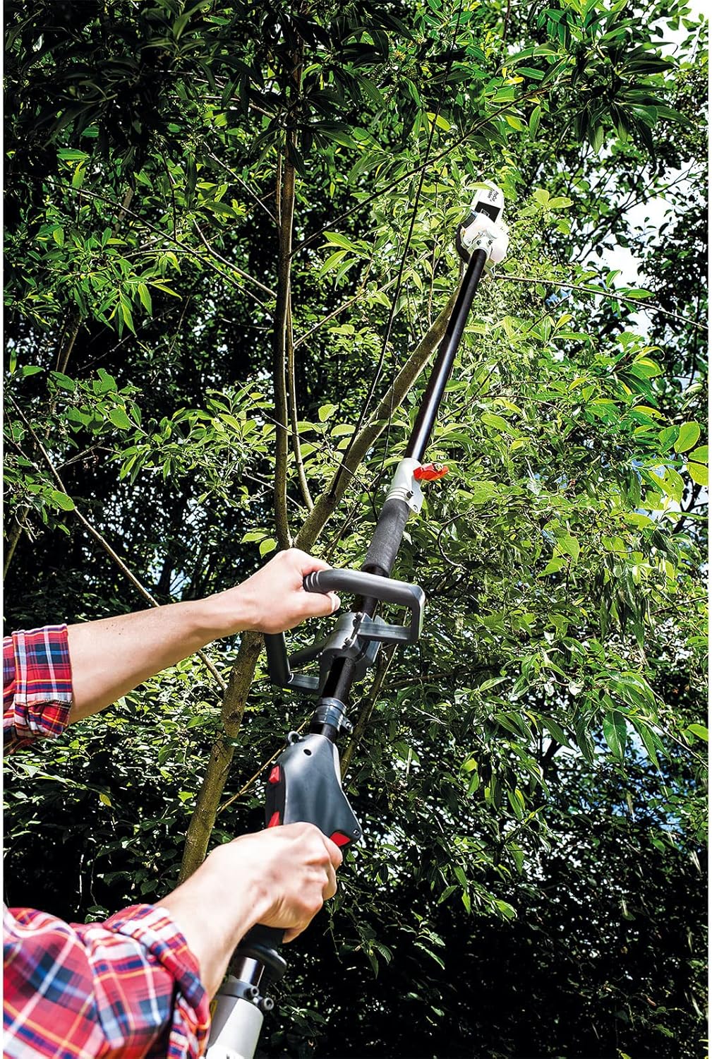 SCHEPPACH 4-in-1 Multi-Tool: Powerful 32.6cc Gas Engine, Versatile Garden Solution