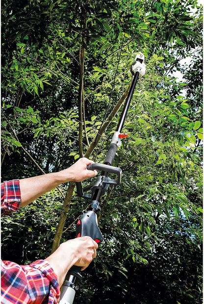 SCHEPPACH 4-in-1 Multi-Tool: Powerful 32.6cc Gas Engine, Versatile Garden Solution