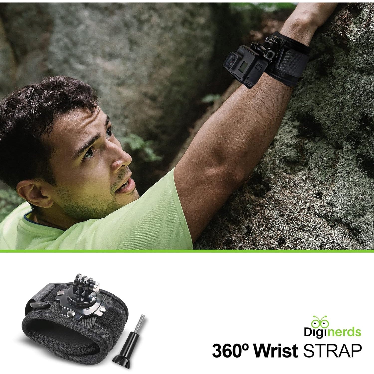 DigiNerds 50-in-1 Action Camera Accessory Kit for GoPro, Insta360, DJI