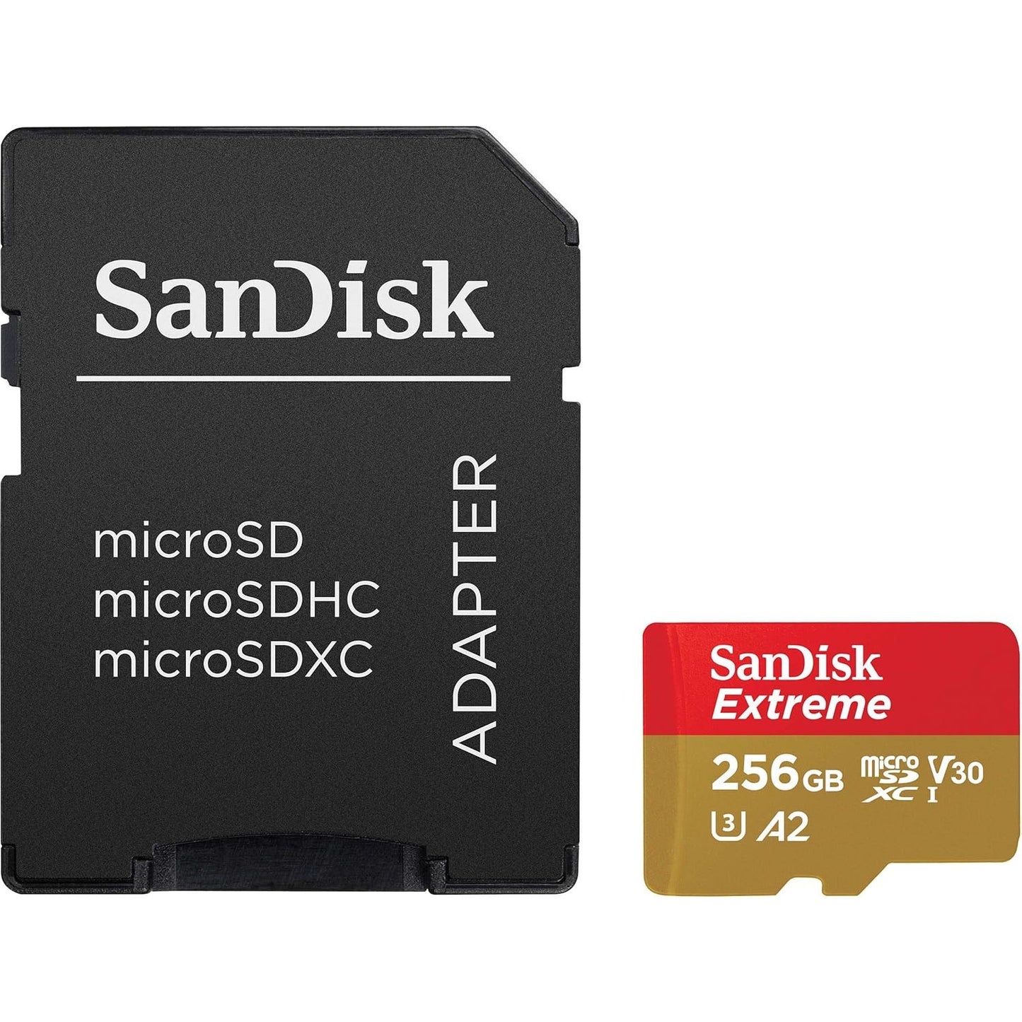 SanDisk 256GB Extreme microSDXC UHS‑I Card – 160MB/s Speed for 4K