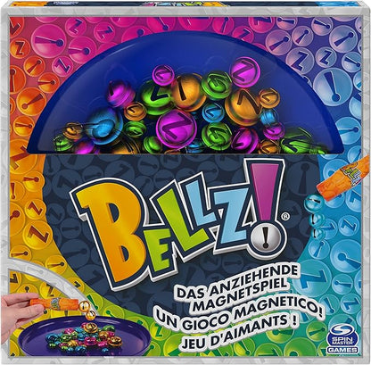Bellz Magnetic Family Game – Colorful Bells for Kids 6+, 2‑4 Players