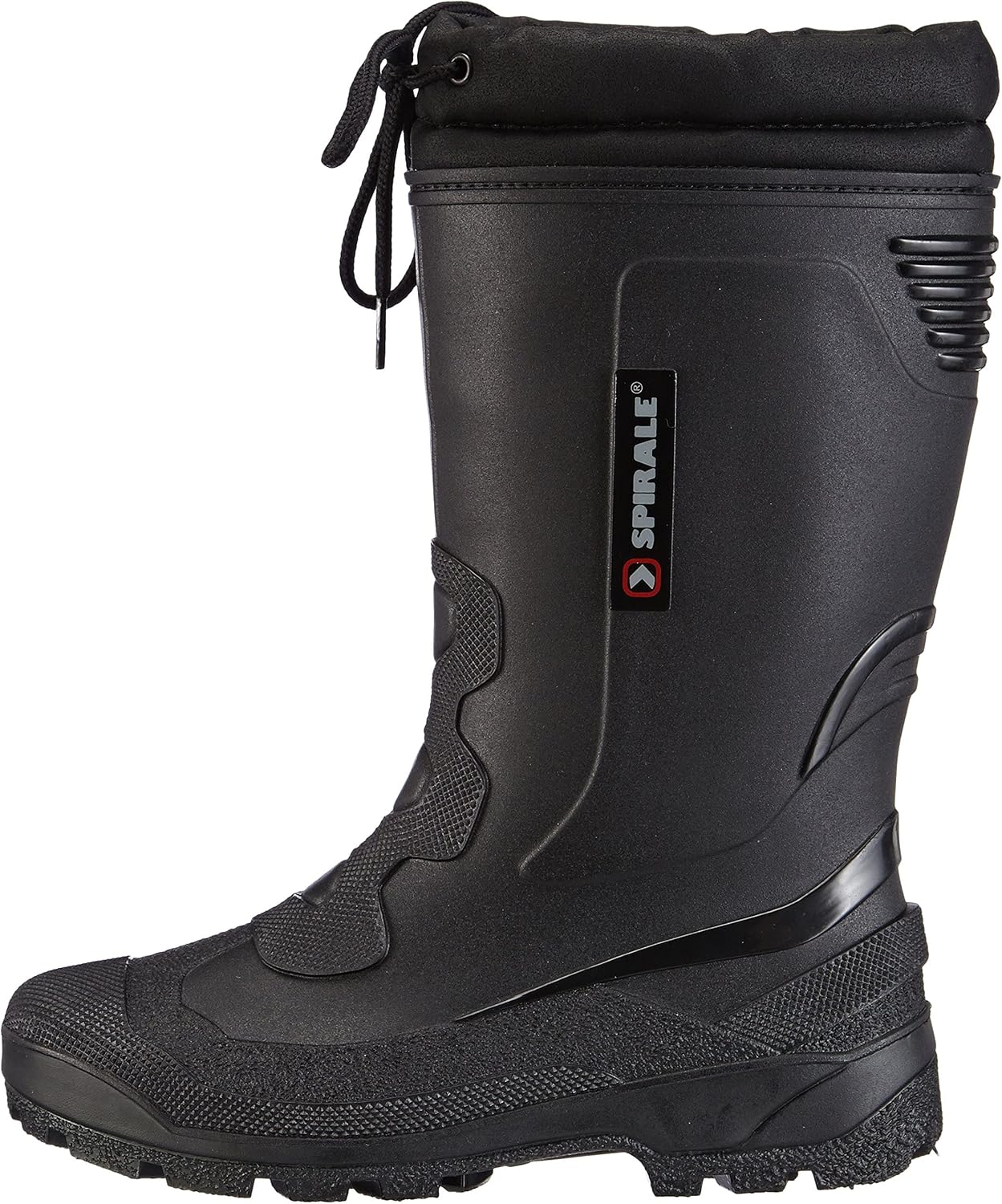 Spirale Men's Waterproof Insulated Wellington Boots with Lace-Up