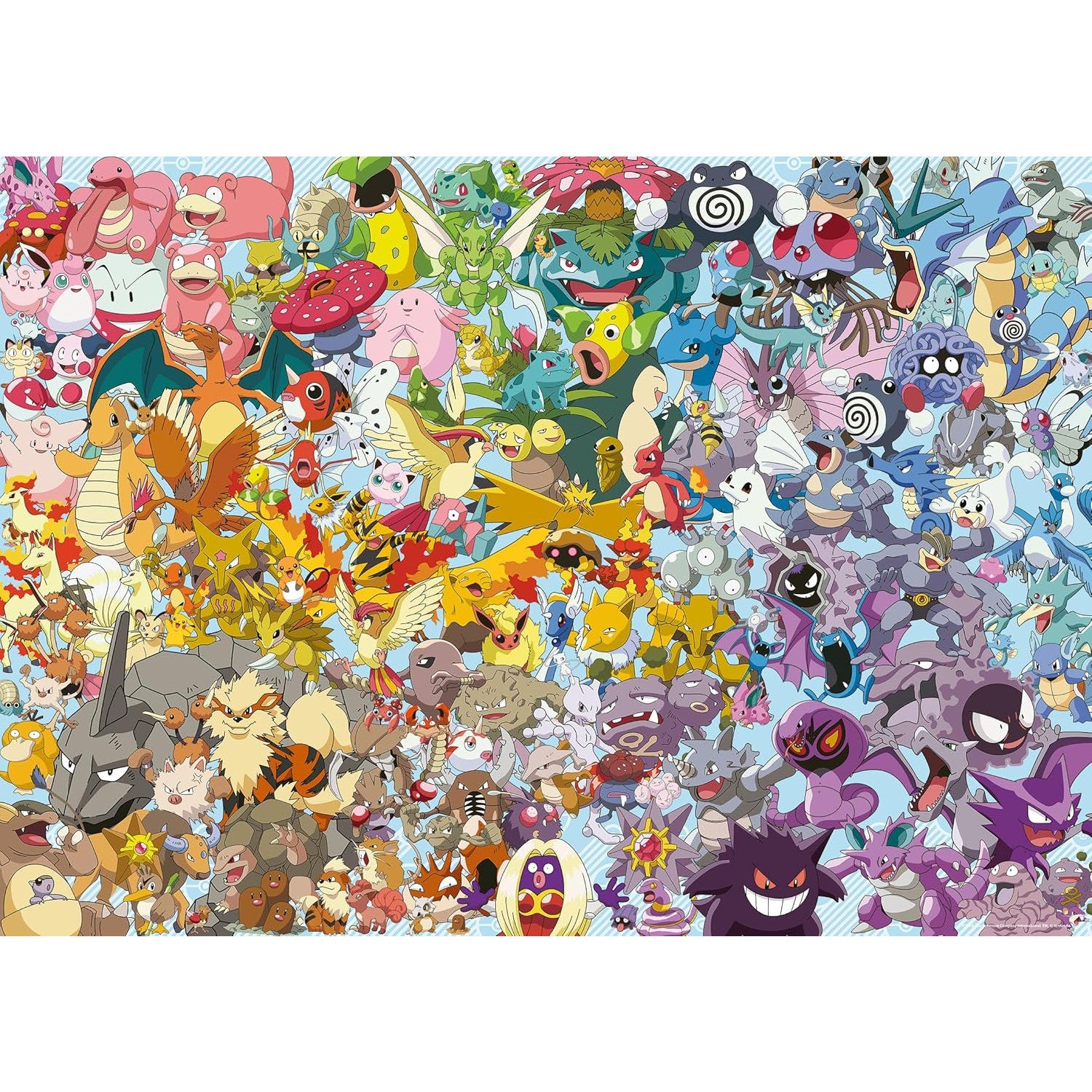 Ravensburger Pokémon Challenge 1000-Piece Puzzle for Adults and Children