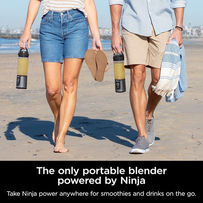 Ninja Blast Portable Blender 18oz Denim Blue Cordless USB‑C