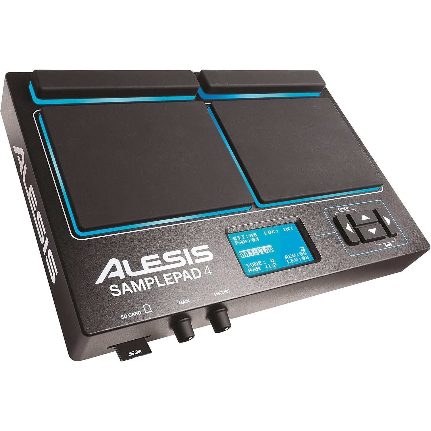 Alesis SamplePad 4 Compact 4-Pad Percussion Trigger with SD Card