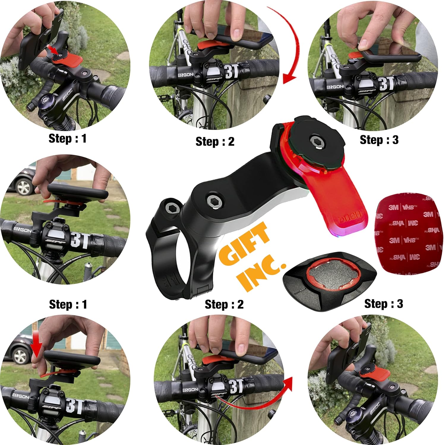Phone Mount for Bike & Motorcycle