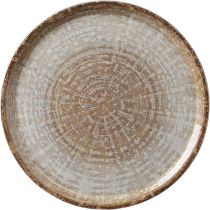 HENDI Porcelain Pizza Plate Natural Stone Tone