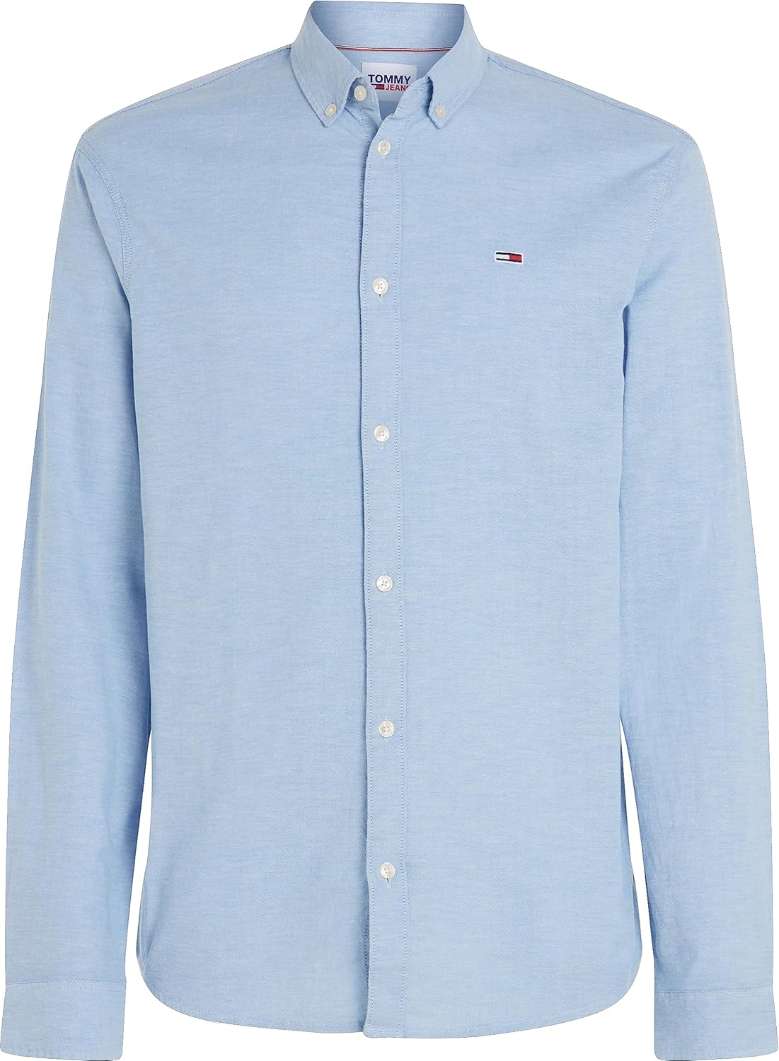 Tommy Jeans Slim Long Sleeve Shirt – Modern Cotton Comfort