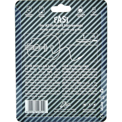 EKO FASI Suction Pickup for Acoustic Guitars and Ukuleles