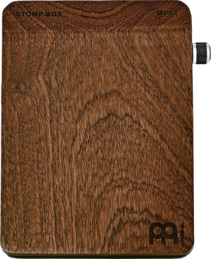 Meinl Analog Stomp Box for Multi‑Instrumentalists with Mahogany Body