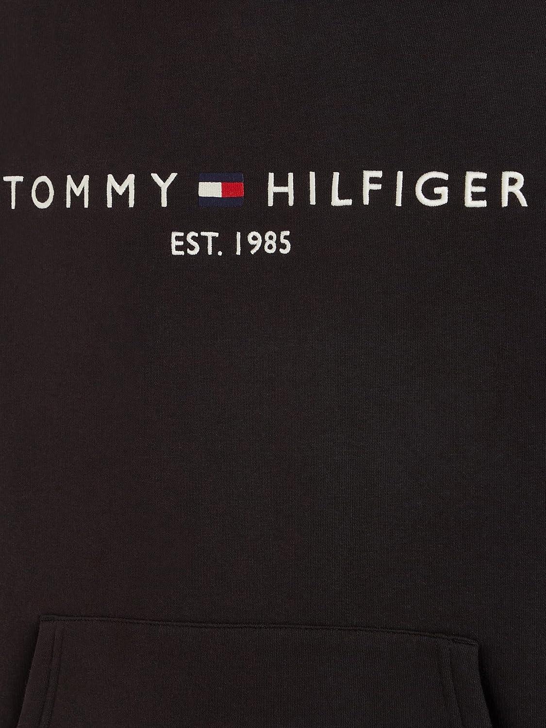 Tommy Hilfiger Men's Core Logo Hoodie – Soft Cotton‑Poly Blend - Gomix Brands Outlet