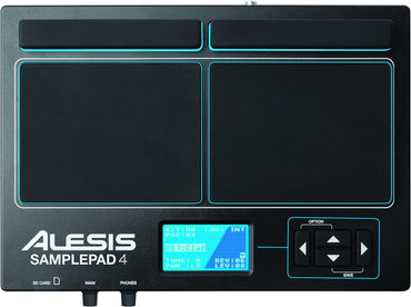 Alesis SamplePad 4 Compact 4-Pad Percussion Trigger with SD Card