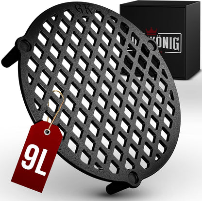 Gusskönig Cast Iron Stackable Grill Rack for 9L Dutch Oven