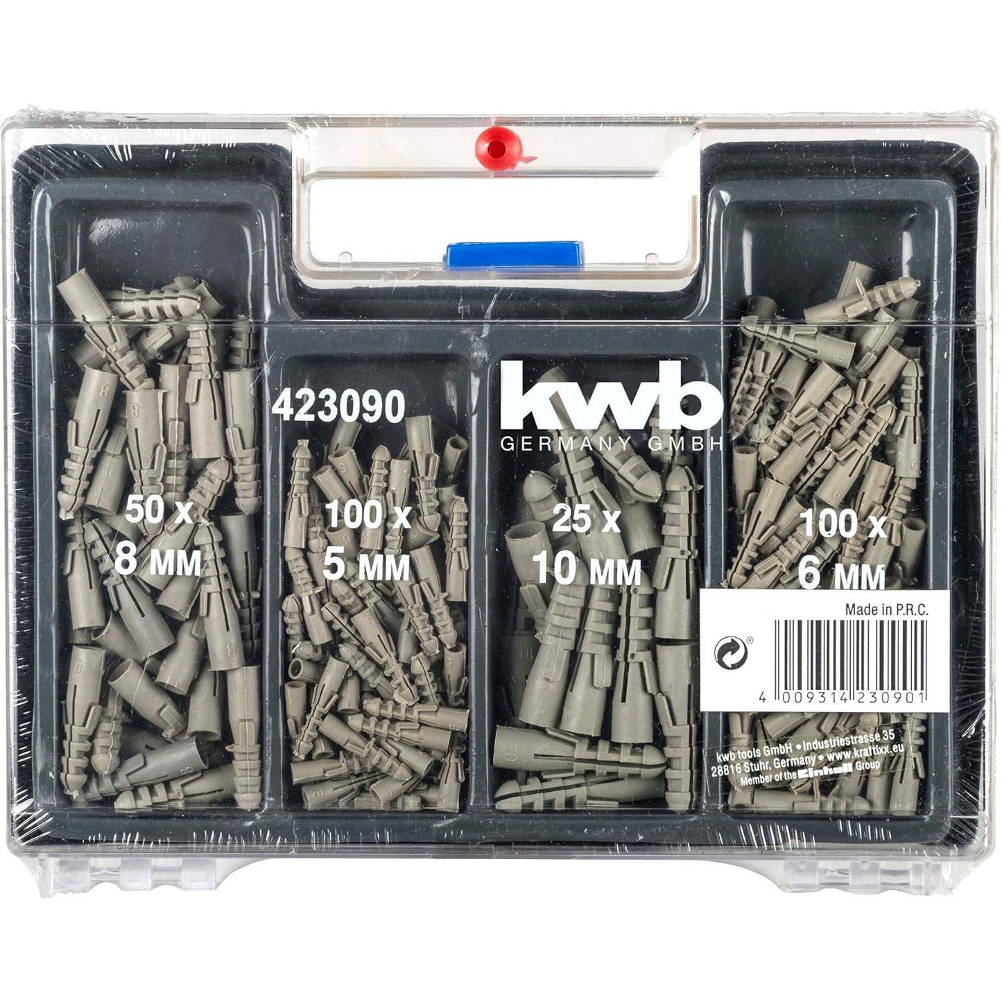 kwb KRAFTIXX 300-Piece Drill Bit Set for Wood & Metal