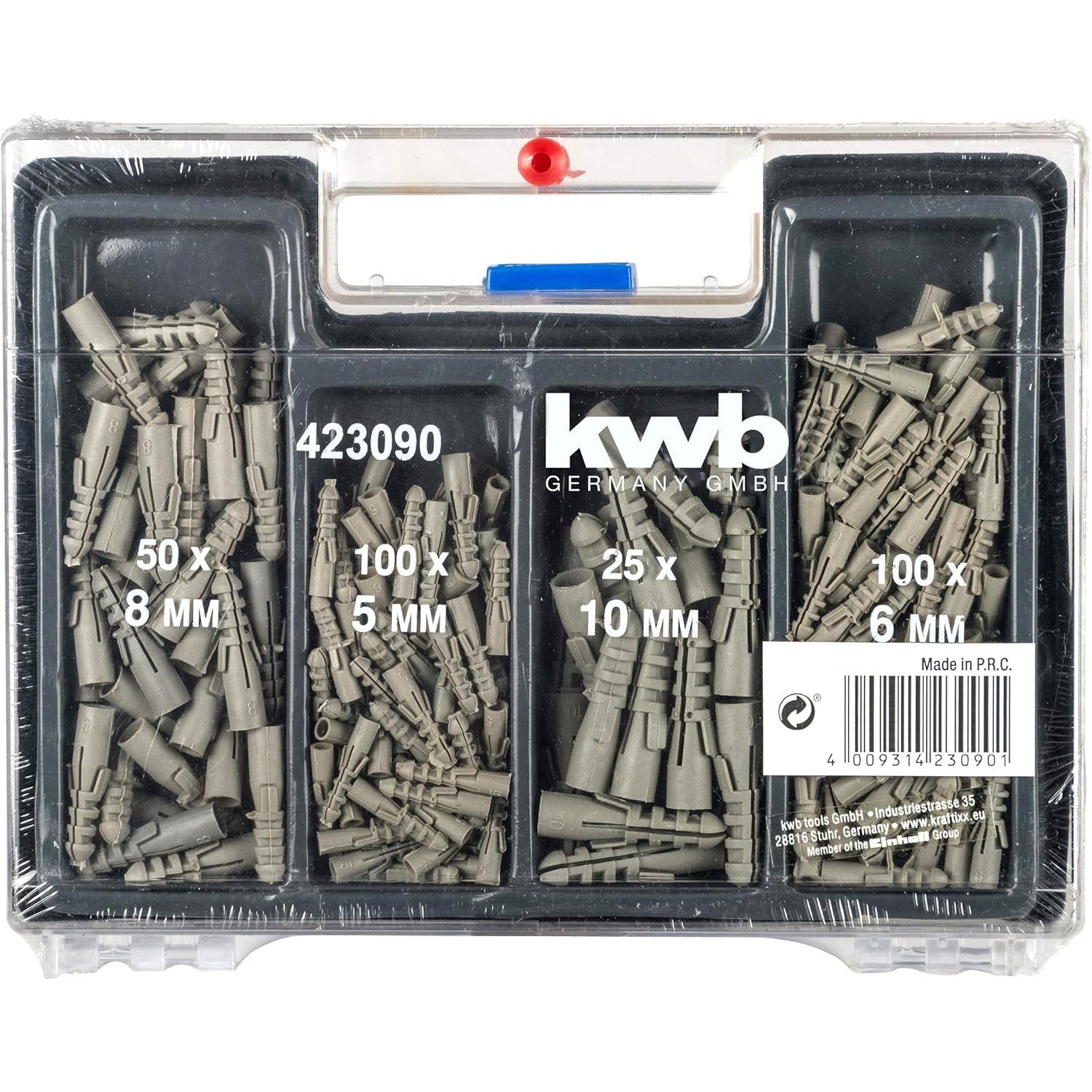 kwb KRAFTIXX 300-Piece Drill Bit Set for Wood & Metal