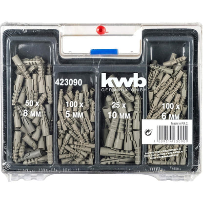 kwb KRAFTIXX 300-Piece Drill Bit Set for Wood & Metal