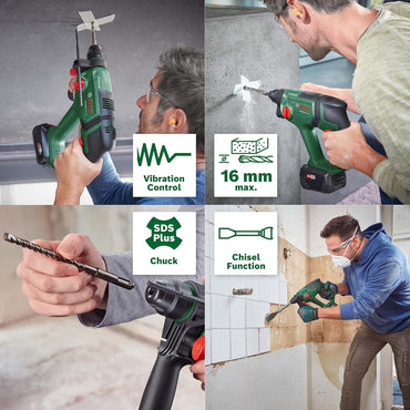 Bosch UniversalHammer 18V Cordless Rotary Hammer Drill with LED