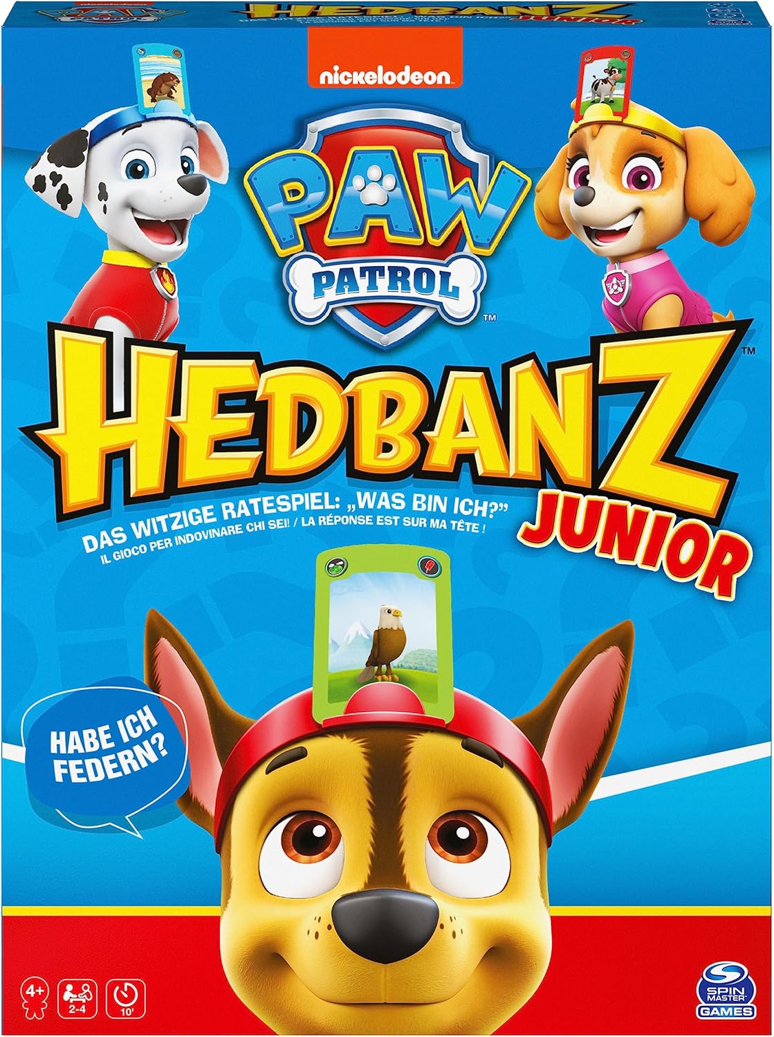 Paw Patrol Hedbanz Junior Guessing Game for Kids