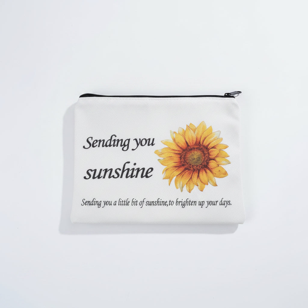 Sunshine Collection Sunflower Encouragement Pouch