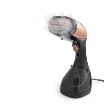 Portable Rose Gold Handheld Garment Steamer: Quick Fabric Refreshing & Wrinkle Removal