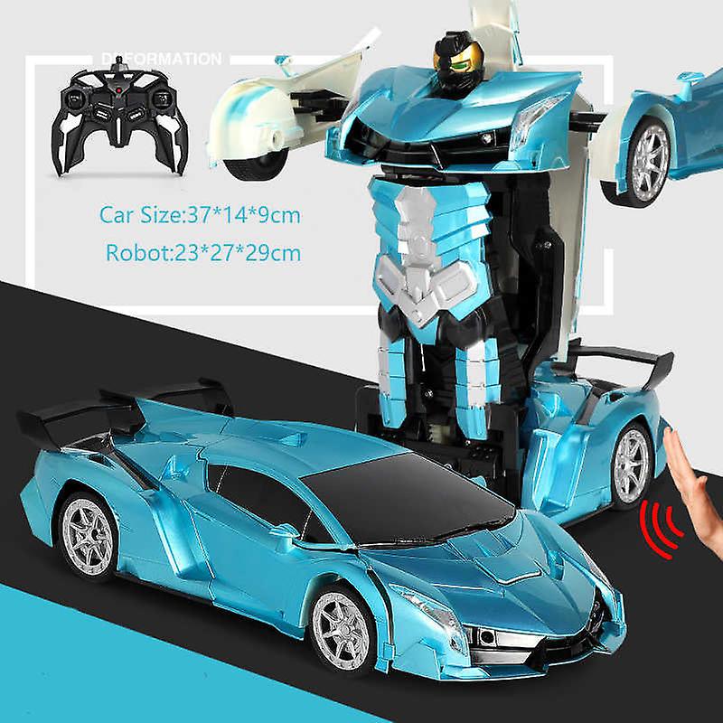 A03 2.4GHz Induction Transforming Robot RC Car 1:12