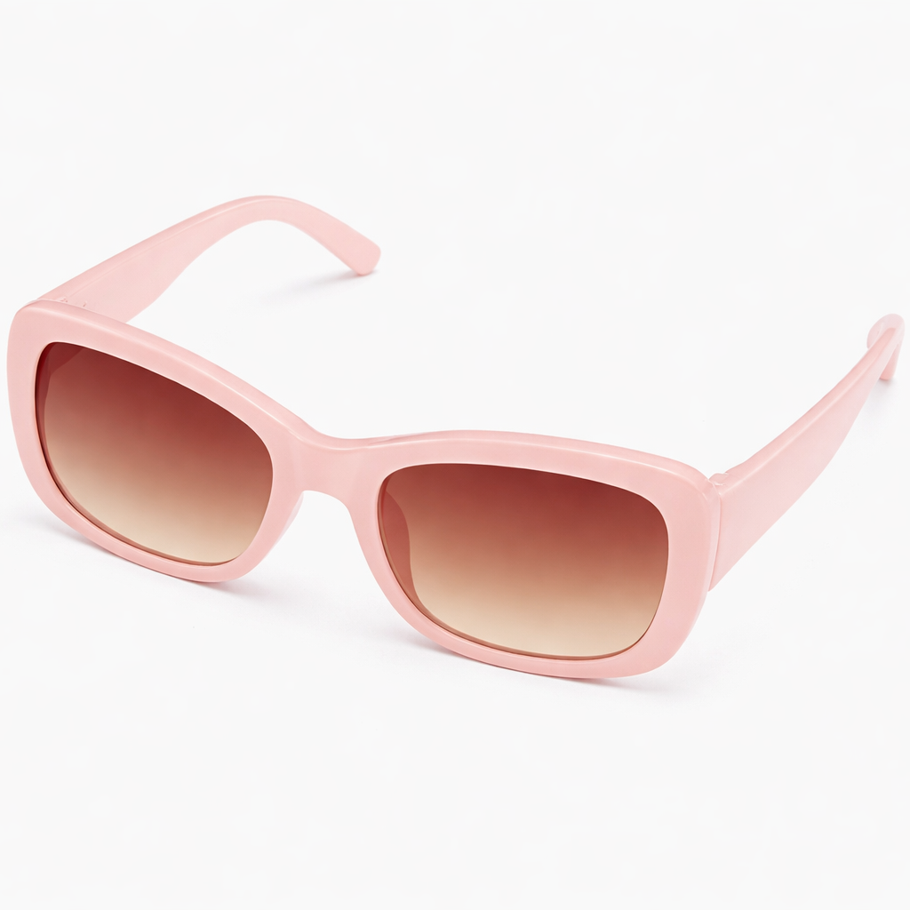 kunchu Sunglasses Women's Retro Square Trendy Shades with UV Protection