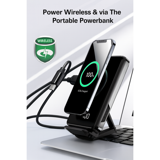 INIU 6.6ft  100W Braided USB‑C Fast Charging Cable