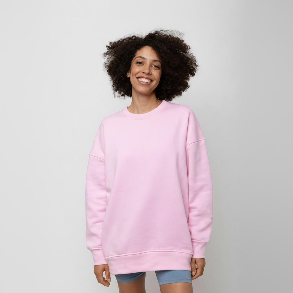 Lilac Wild Fable Women's Long Sleeve Sweatshirt