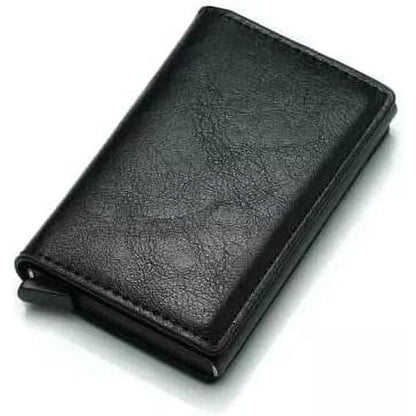 Sleek Minimalist Pop-Up RFID Blocking Wallet, Holds 14 Cards, for Men & Women