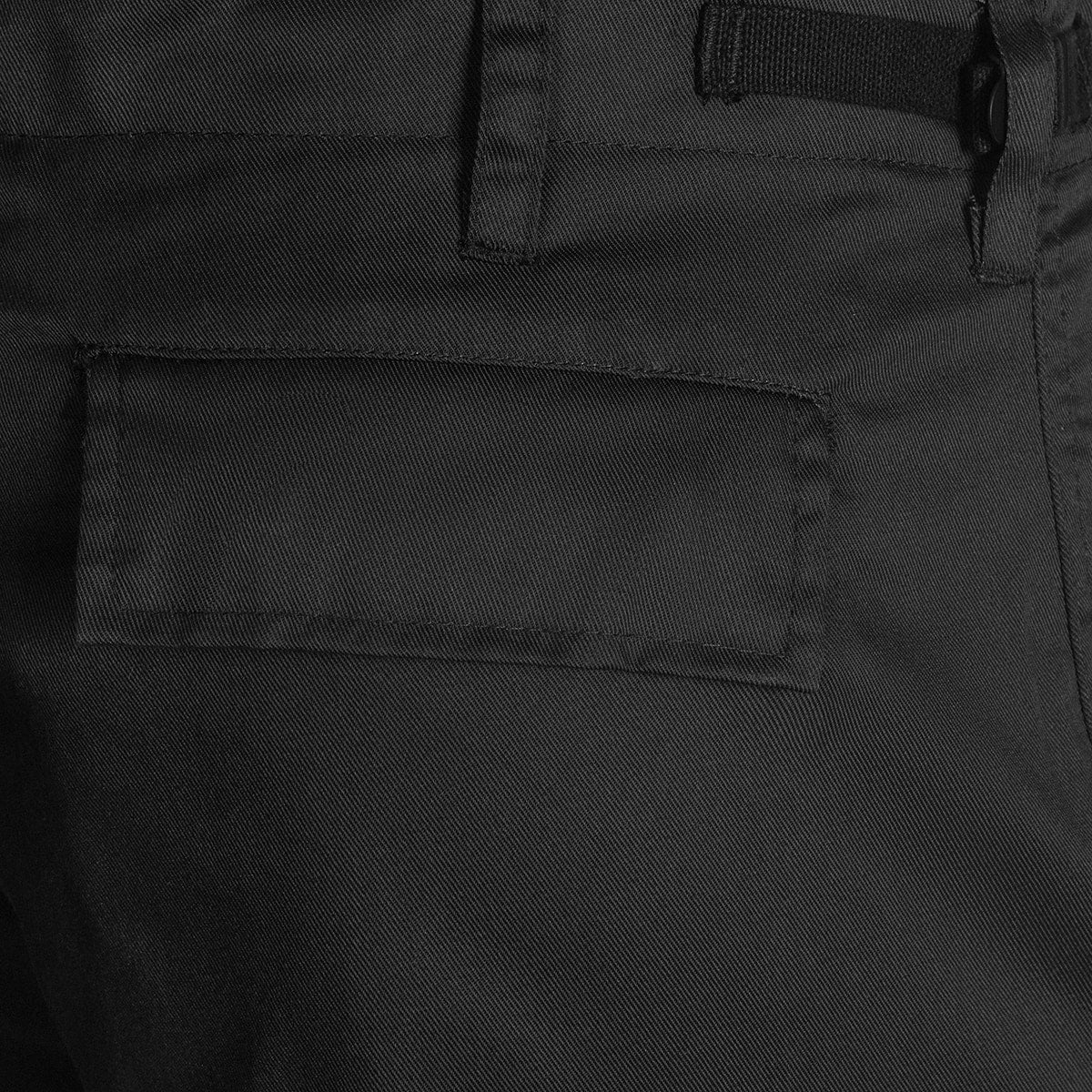 Rugged Black Brandit US Ranger Cargo Pants – Durable PoliCotton with 6 Pockets
