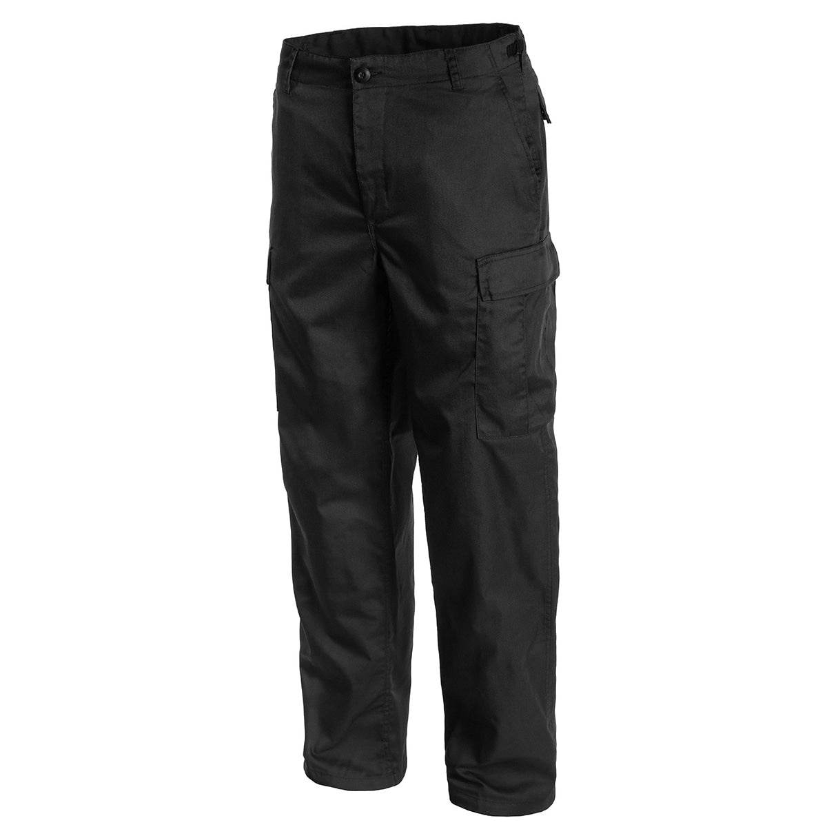 Rugged Black Brandit US Ranger Cargo Pants – Durable PoliCotton with 6 Pockets