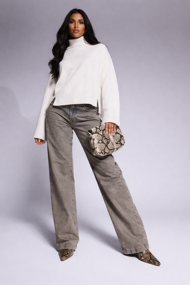 River Island roll neck jumper