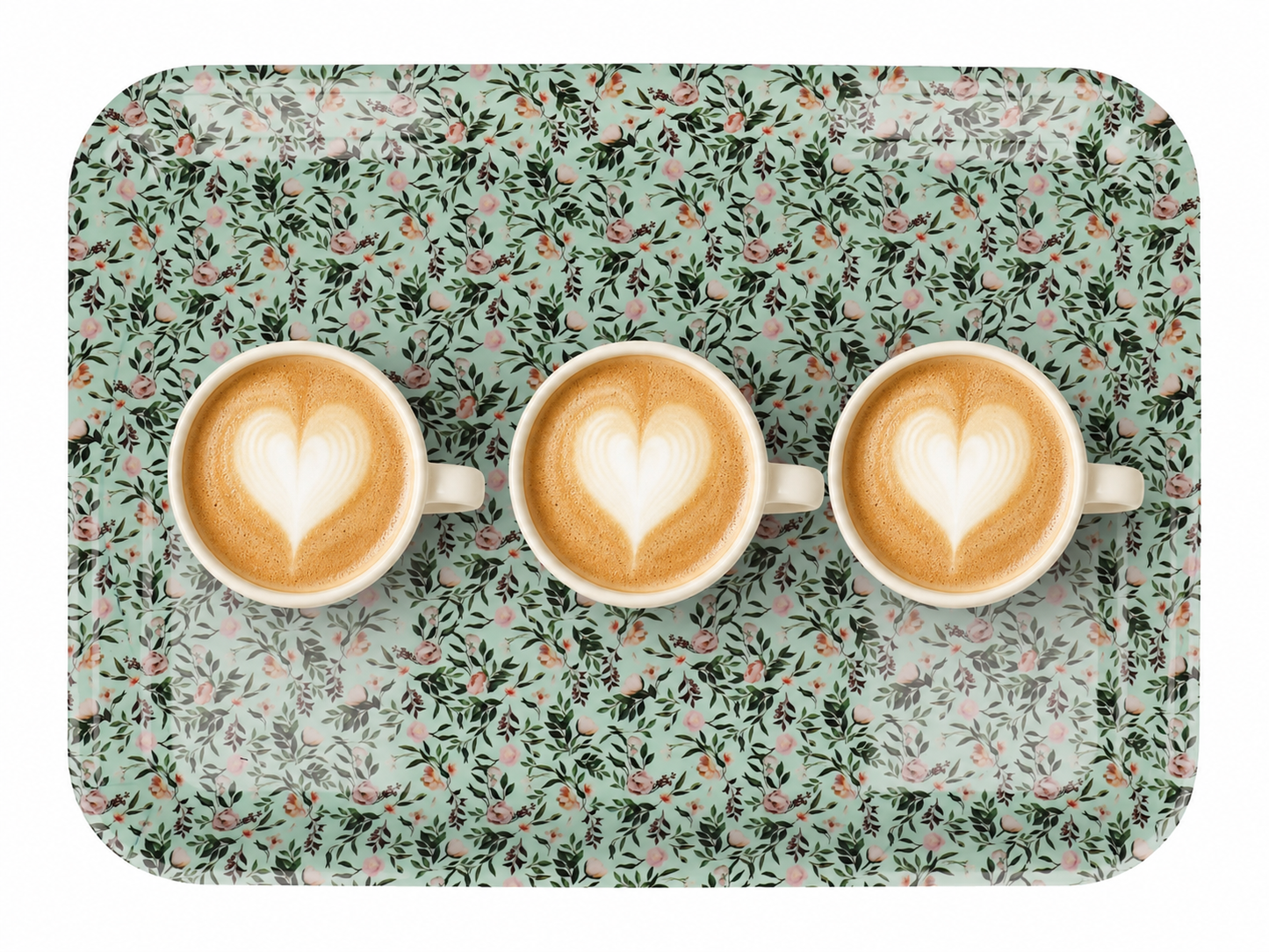 Lidl Kitchen Plastic Floral Serving Tray