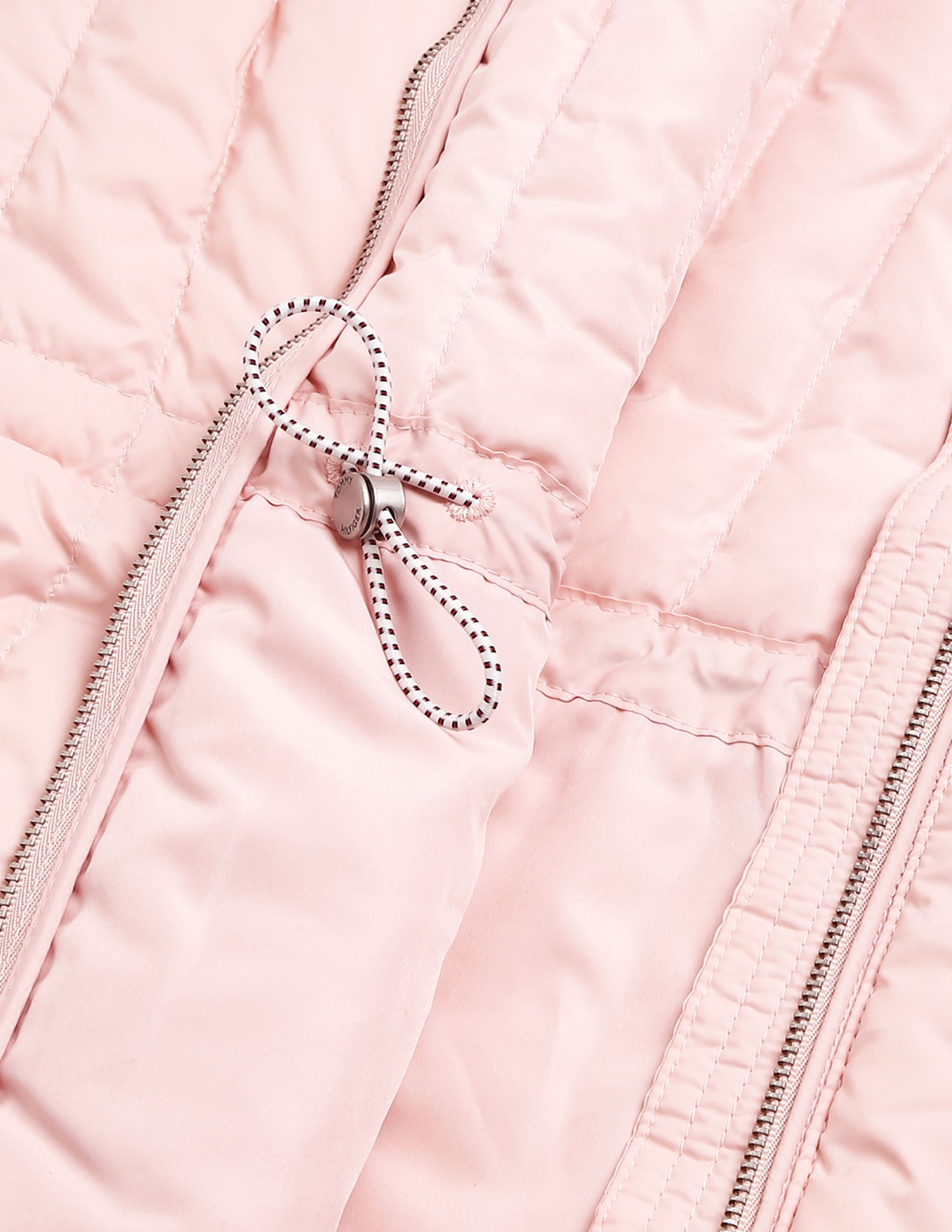 Tommy Hilfiger Women's Sustainable Hooded Quilted Down Vest, Whimsy Pink