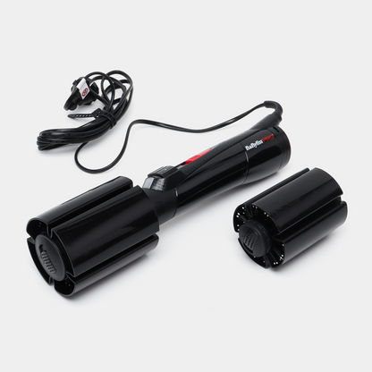 Babyliss Pro Rotating Hair Curler Dryer with Dual‑Size Ceramic Brush