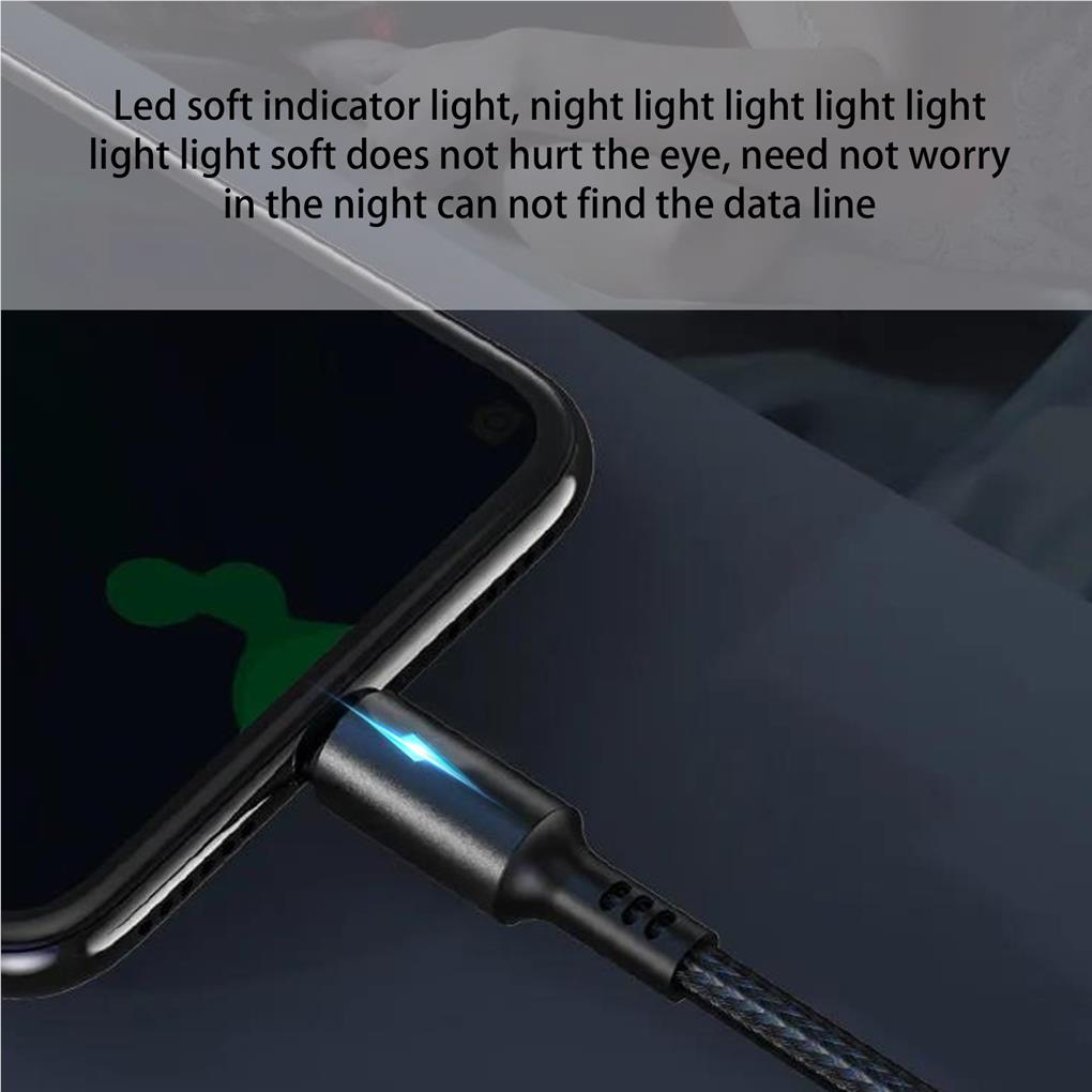 Keepw 5A 40W Type-C Woven Charging Cable