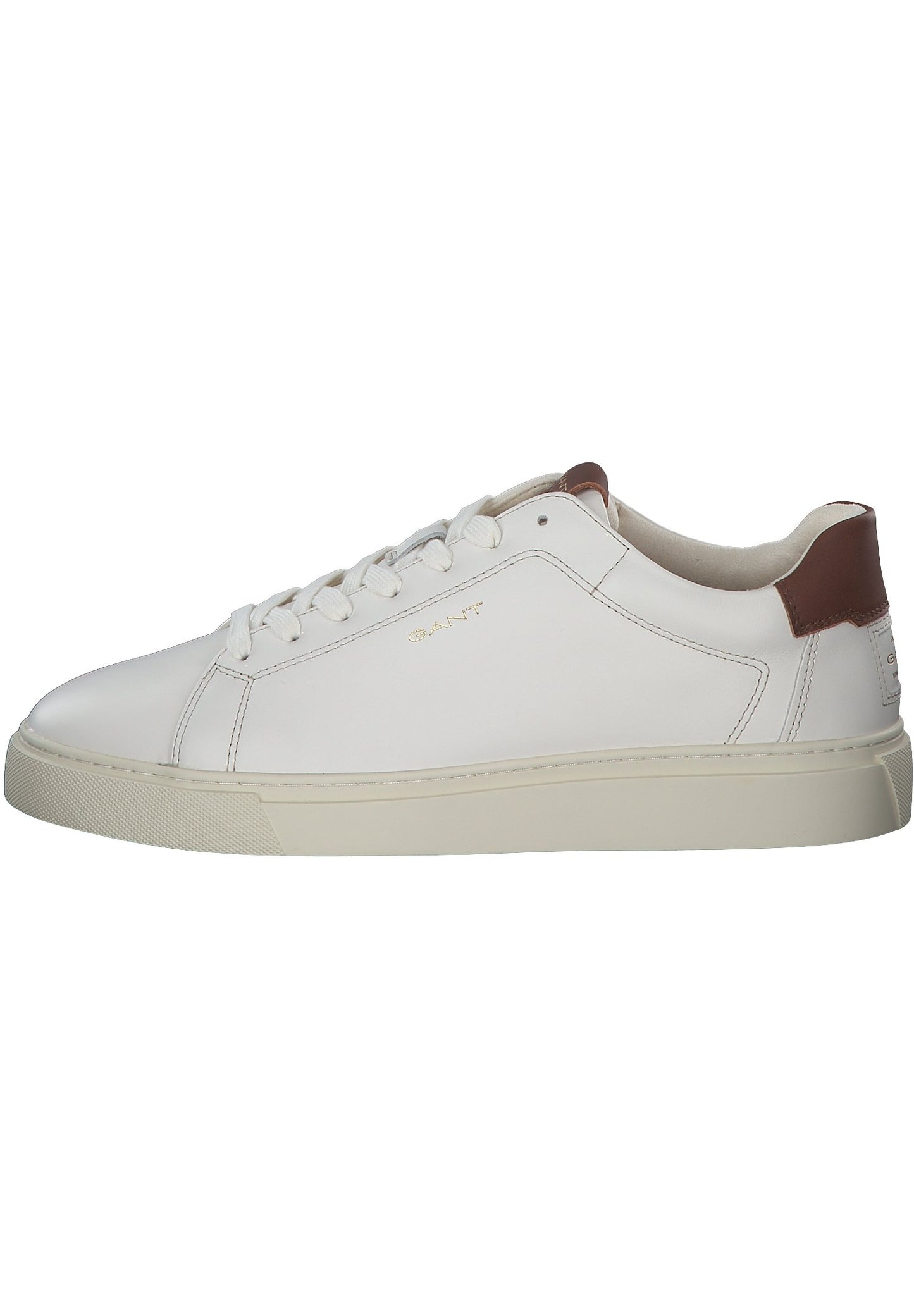 Men's GANT MC Julien Classic White Leather Trainers - Stylish Everyday Comfort
